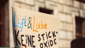 Luft & Liebe – Keine Stickoxide // Air & Love - No Nitrogen Oxide // Global climate change strike - 25. March 2022